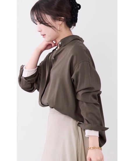 【MICA&DEAL】 0126301053 フィブリル2WAYシャツ