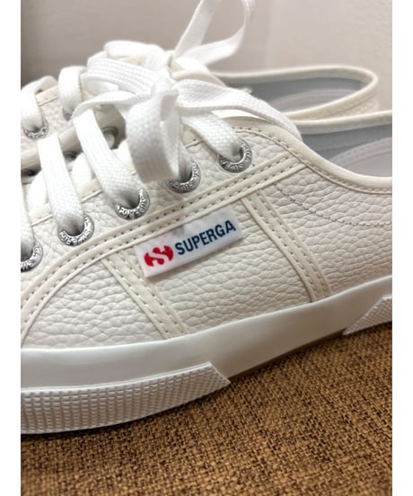【SUPERGA】1S009VH0 2750-TUMBLED LEATHER