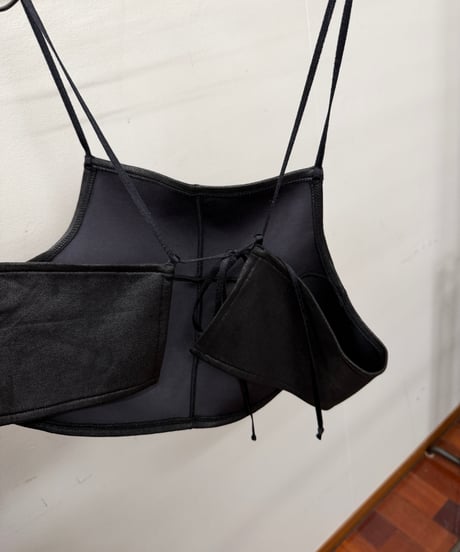 【LE MÉLANGE '26 winter collection】8651702 LEATHER LIKE JERSEY