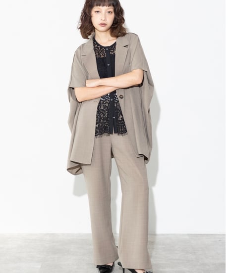【MARGAUX VINTAGE | '27 Spring Collection】 ビッグシルエットジレ JK 27001／１月中旬から２月中旬発送予定