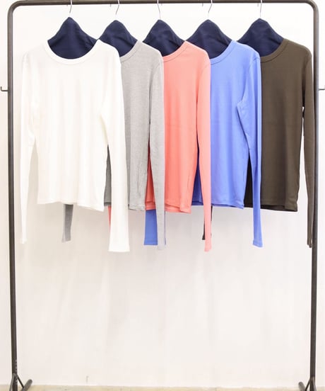 【LE MÉLANGE '26 winter collection】8651003 30/-COTTON / TENCEL RIB