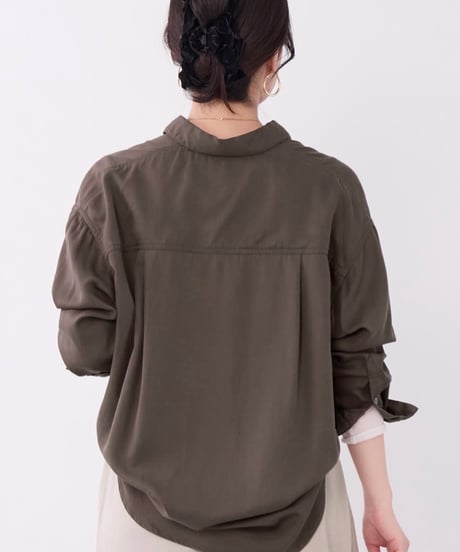 【MICA&DEAL】 0126301053 フィブリル2WAYシャツ