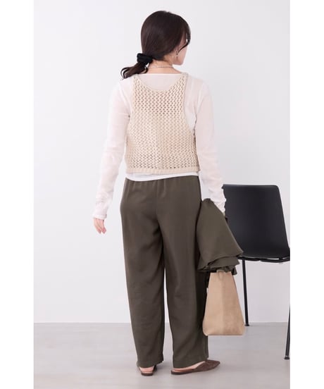 【MICA&DEAL】 0126308052 レイヤードニットタンク