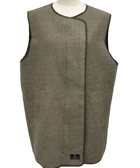 【ayane '26 winter collection】876829 ウールライクツイルノーカラージレ