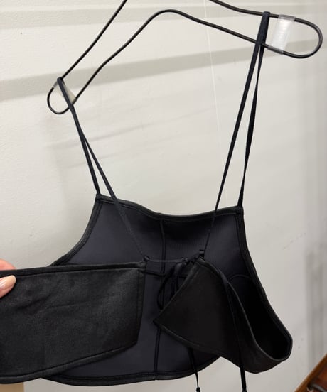【LE MÉLANGE '26 winter collection】8651702 LEATHER LIKE JERSEY