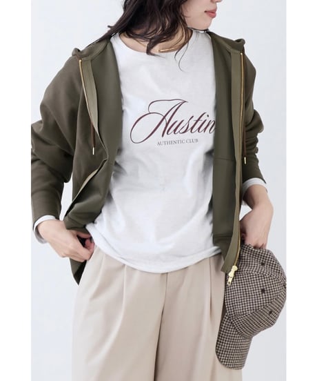 【MICA&DEAL】 ダブルジップポンチパーカー 0126309102