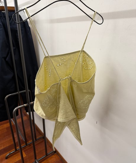 【LE MÉLANGE '26 winter collection】8663202 C/Li CUT WORK EMBROIDERY（製品洗い）