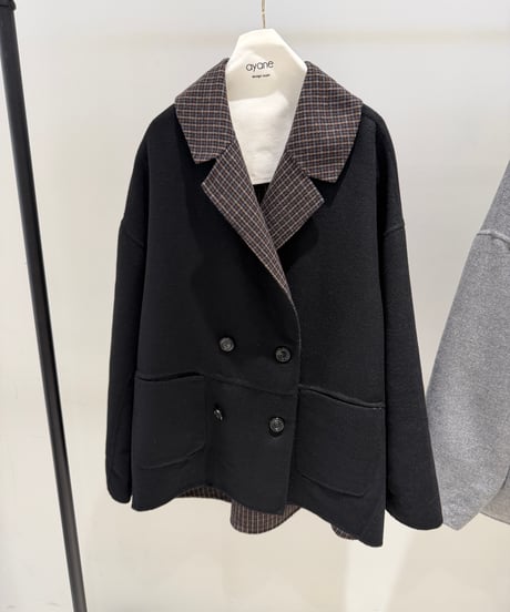 【ayane '26 winter collection】876801 リバーシブルコート（限定）
