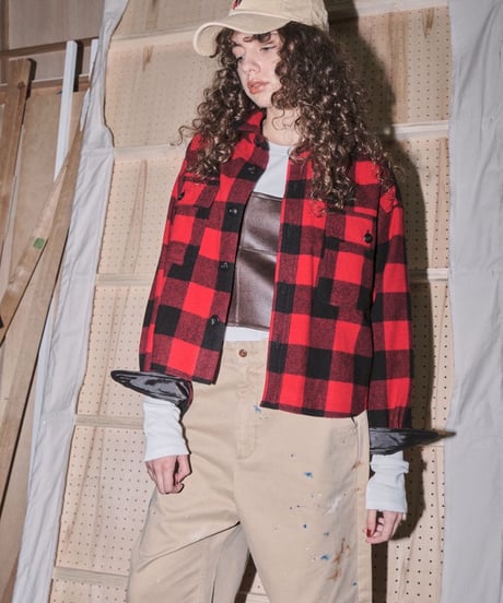 【LE MÉLANGE '26 winter collection】8653205 BUFFALO CHECK
