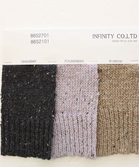 【LE MÉLANGE '26 winter collection】8652101 3/1 3GG 1PLY MIX YARN