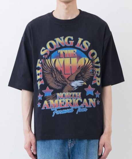 【JOHNBULL】 JT263C33 アーティストTシャツ（The Who / Eagle）