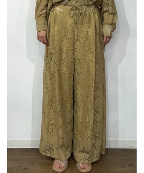 【PRIORITY | Pre-Order '27 Spring Collection】レースパンツ P71009JT／1月末より発送予定