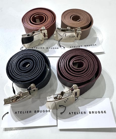 【ATELIER BRUGGE】ABE-258 ROLLER BUCKLE BELT