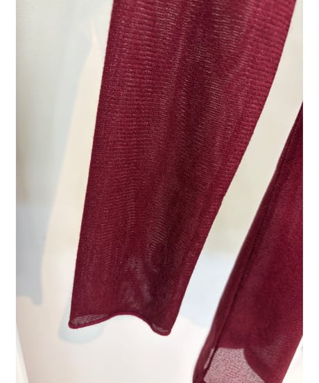 【MICA&DEAL】velour tull tee　0126409301