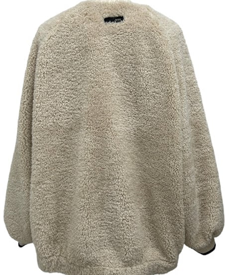 【ayane '26 winter collection】876816 ボア×中綿キルトノーカラーブルゾン