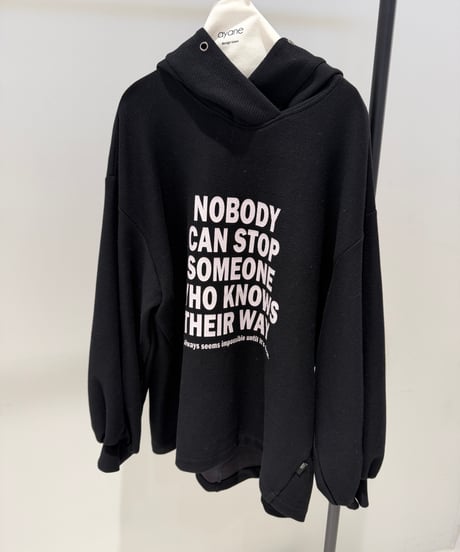 【ayane '26 winter collection】876810 カルゼニットフーディプルオーバー
