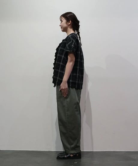 【vent blanc / ヴァンブラン】 VBP261503 COCOON PANTS