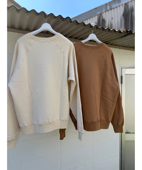 【UNDYED-アンダイド-】裏毛スウェット　26FW030