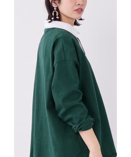 【MICA&DEAL】 0126309074 ラガーシャツ