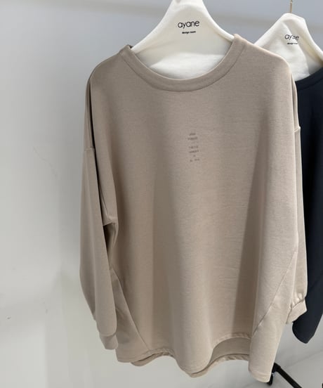 【ayane '26 winter collection】876830 裏起毛ハイテンションプルオーバー