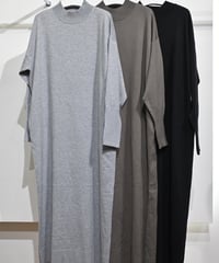 【PASSIONE】 646101 タートルネックニットワンピース