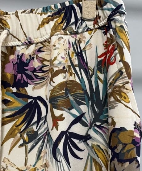 【MARGAUX VINTAGE | '27 Spring Collection】 ボタニカル柄パンツ  PT 27011／1月下旬から2月中旬発送予定