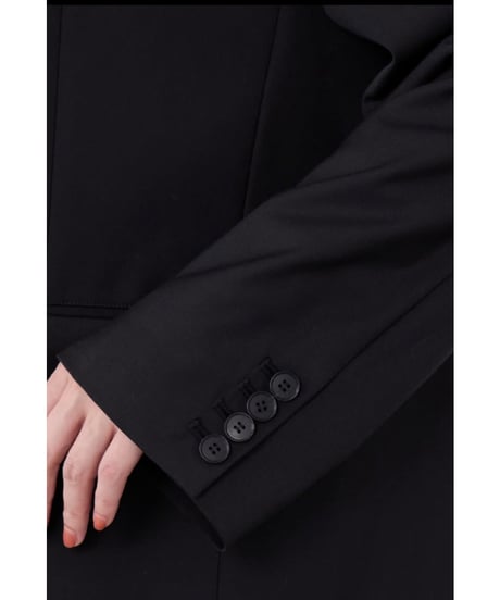 【MICA&DEAL】 0126305100 多機能素材-ビッグテーラードジャケット
