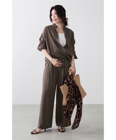 【MICA&DEAL】 0126301053 フィブリル2WAYシャツ