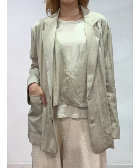 【PRIORITY | Pre-Order '27 Spring Collection】テーラードジャケット P71058HW／2月上旬より発送予定