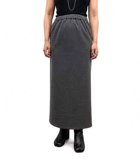 【siro de la bonte 26AW】R653316 stretch flannel（裏起毛） pencil skirt