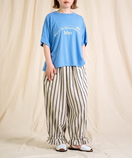 [Brocante / ブロカント]  39-0228N 30/-ベーシック天竺 ココンTシャツ