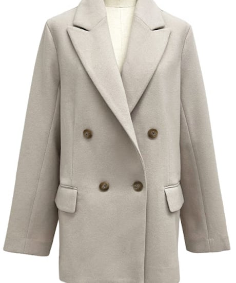 【ayane '26 winter collection】876802 ニードルパンチテーラードジャケット