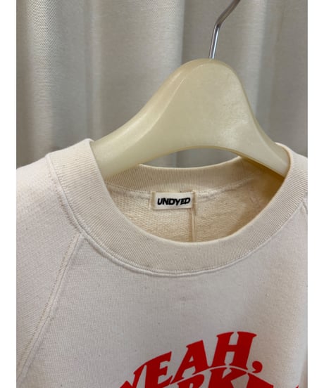 【UNDYED-アンダイド-】裏毛スウェット26FW031