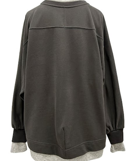 【ayane '26 winter collection】876806 レイヤードプルオーバー