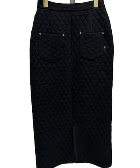 【ayane '26 winter collection】876813 キルト地ペンシルスカート