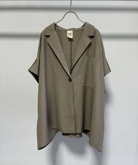 【MARGAUX VINTAGE | '27 Spring Collection】 ビッグシルエットジレ JK 27001／１月中旬から２月中旬発送予定