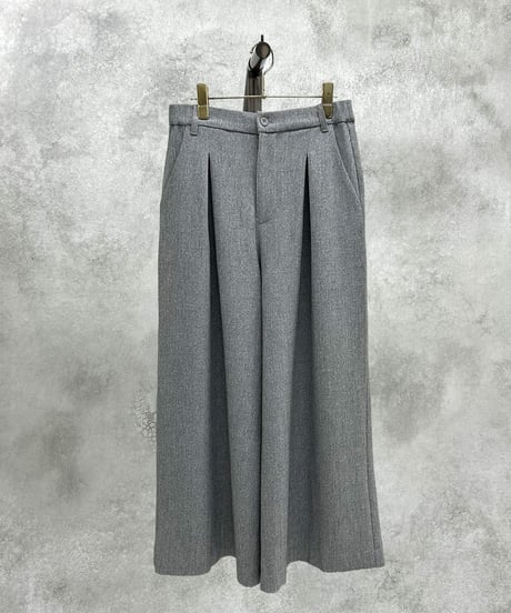 ご予約ポイント２倍！！【ayane】 MIX　TWEED　ボックスタックワイドパンツ 897113／12月下旬～1月下旬発送予定