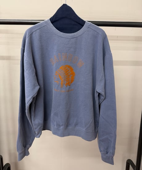 【LE MÉLANGE '26 winter collection】8651006 9.5OZ GARMENT DYED BACK FLEECE PILE 製品洗い