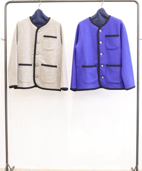【LE MÉLANGE '26 winter collection】8651801 WOOL RING YARN COMPRESSED JERSEY