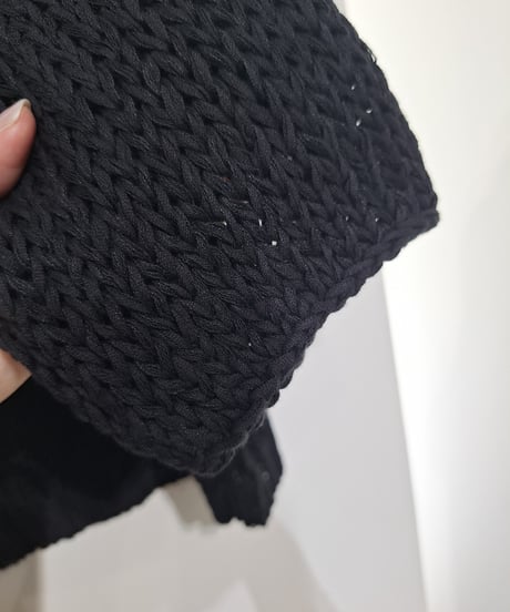 【TenuE】 26040105  テープヤーンニットPO