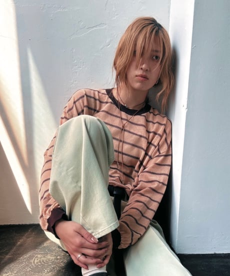 【PRIORITY | Pre-Order '27 Spring Collection】レトロボーダーニット P71074KR／2月末より発送予定