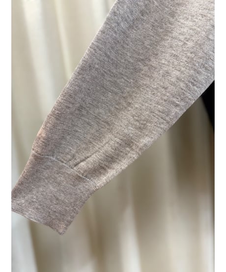 【MICA&DEAL】0126308092 cotton/yak knit p/o