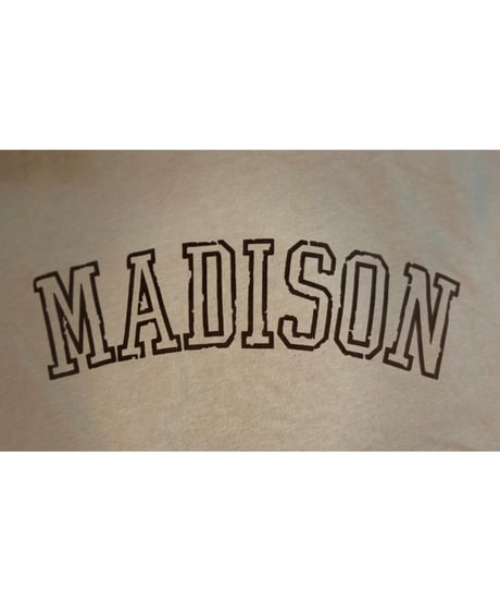 【MICA&DEAL】0126309064  "MADISON"ロゴプリントハーフスリーブT-shirt