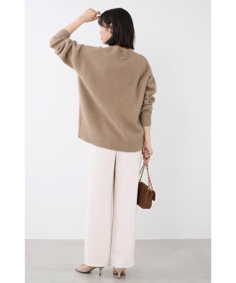 【MICA&DEAL】 ラクーンデュアルVネックニット 0126308103