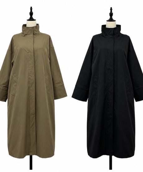 【siro de la bonte 26AW】R653312 solid twill urban trench coat(キルティングライナー付）