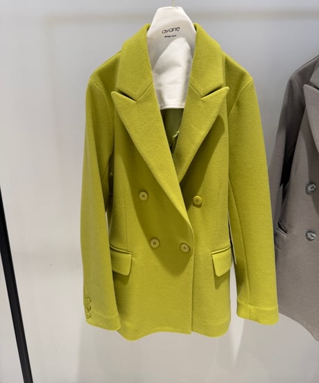 【ayane '26 winter collection】876802 ニードルパンチテーラードジャケット