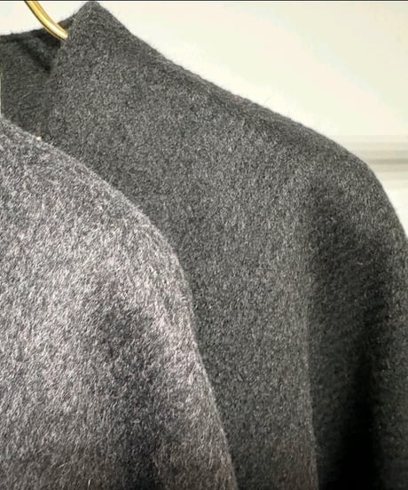 【MARGAUX VINTAGE 26AW】MG  CO - 26130 - A シャギージップコート　無地