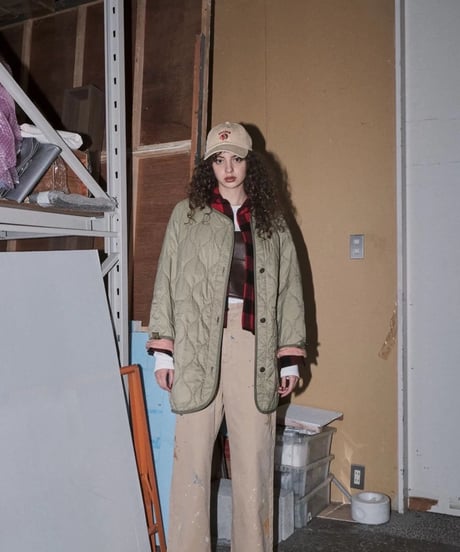 【LE MÉLANGE '26 winter collection】8653902 NYLON RIPSTOP（REVERSIBLE）