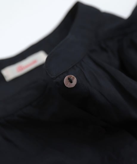 [Brocante / ブロカント]  36-0322X インドボイル フロンセシャツ