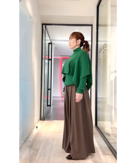 【sfide -スフィーデ-】 Border Knit NO.1263001